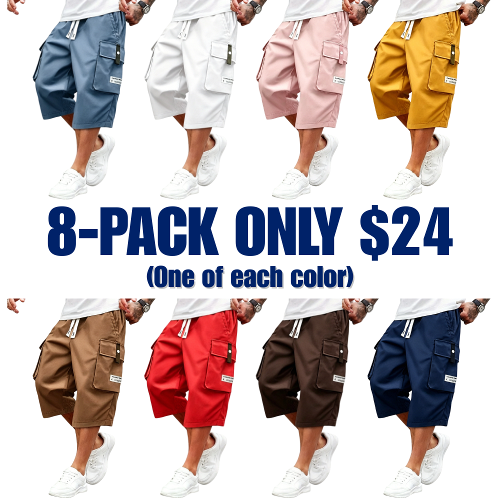 Men's Plus Size Lightweight Cargo Pants