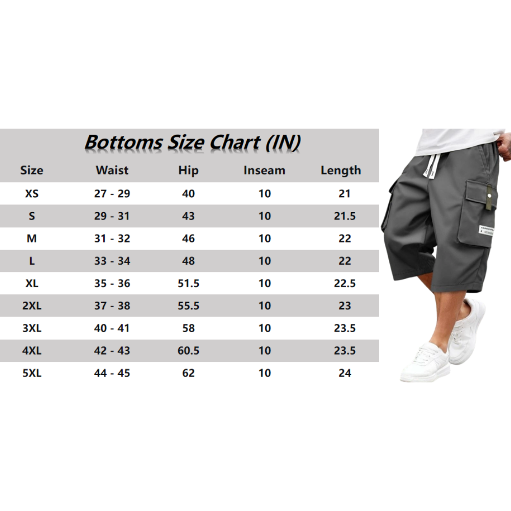 Men's Plus Size Lightweight Cargo Pants