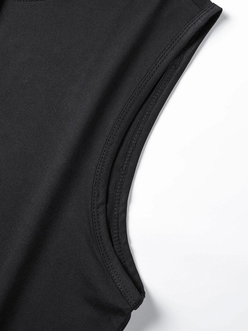 Men's Hooded Graphic Tank Top & Shorts Set