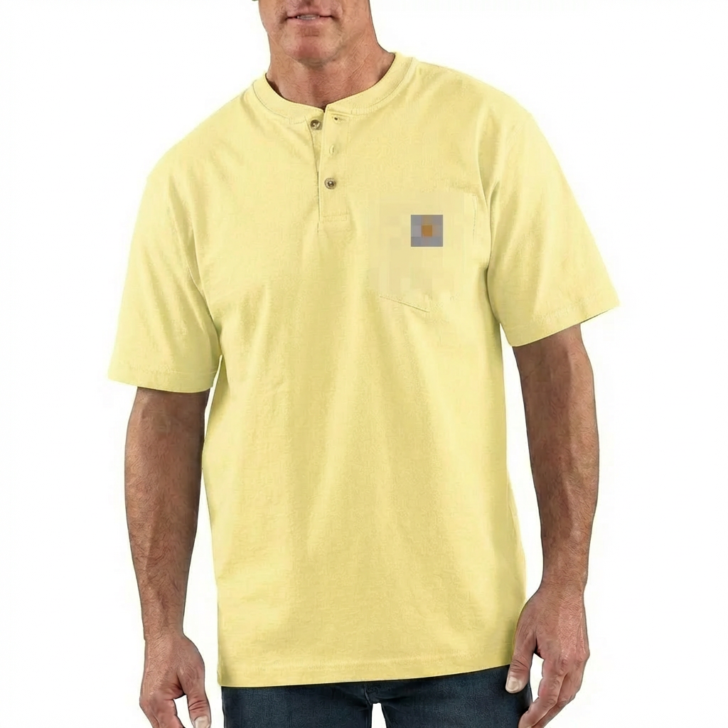Men's Heavyweight Work Polo with pocket