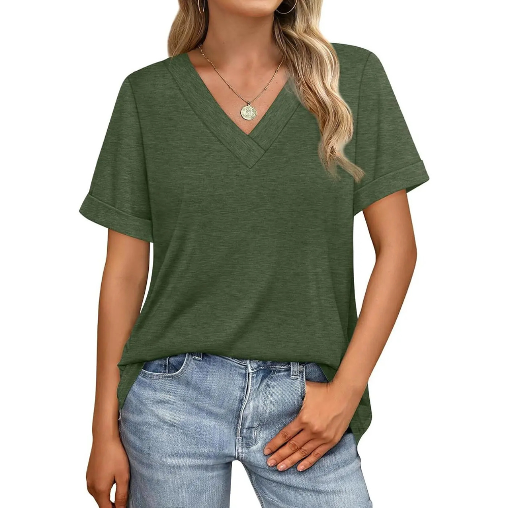 Womens Summer Tops Short