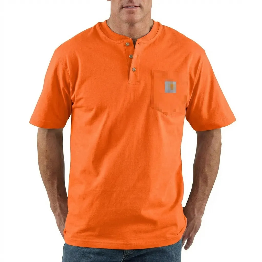 Men's Heavyweight Work Polo with pocket