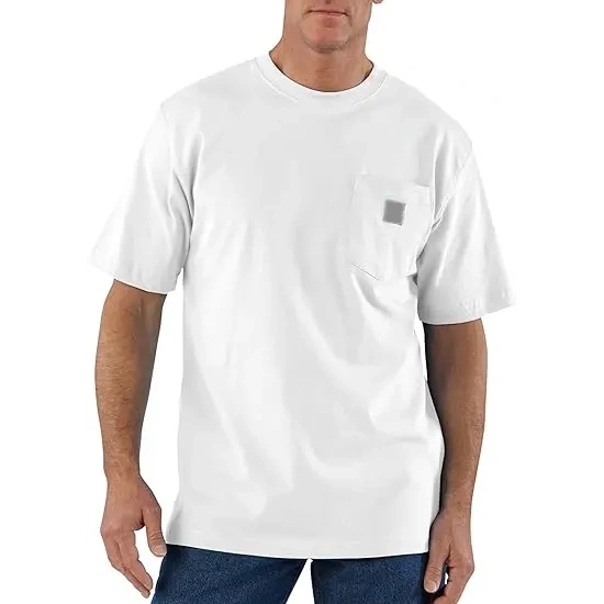 Men's Workwear Loose Fit Heavyweight Short-Sleeve Pocket T-Shirt (Also Available in Big & Tall)