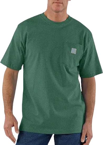 Men's Workwear Loose Fit Heavyweight Short-Sleeve Pocket T-Shirt (Also Available in Big & Tall)