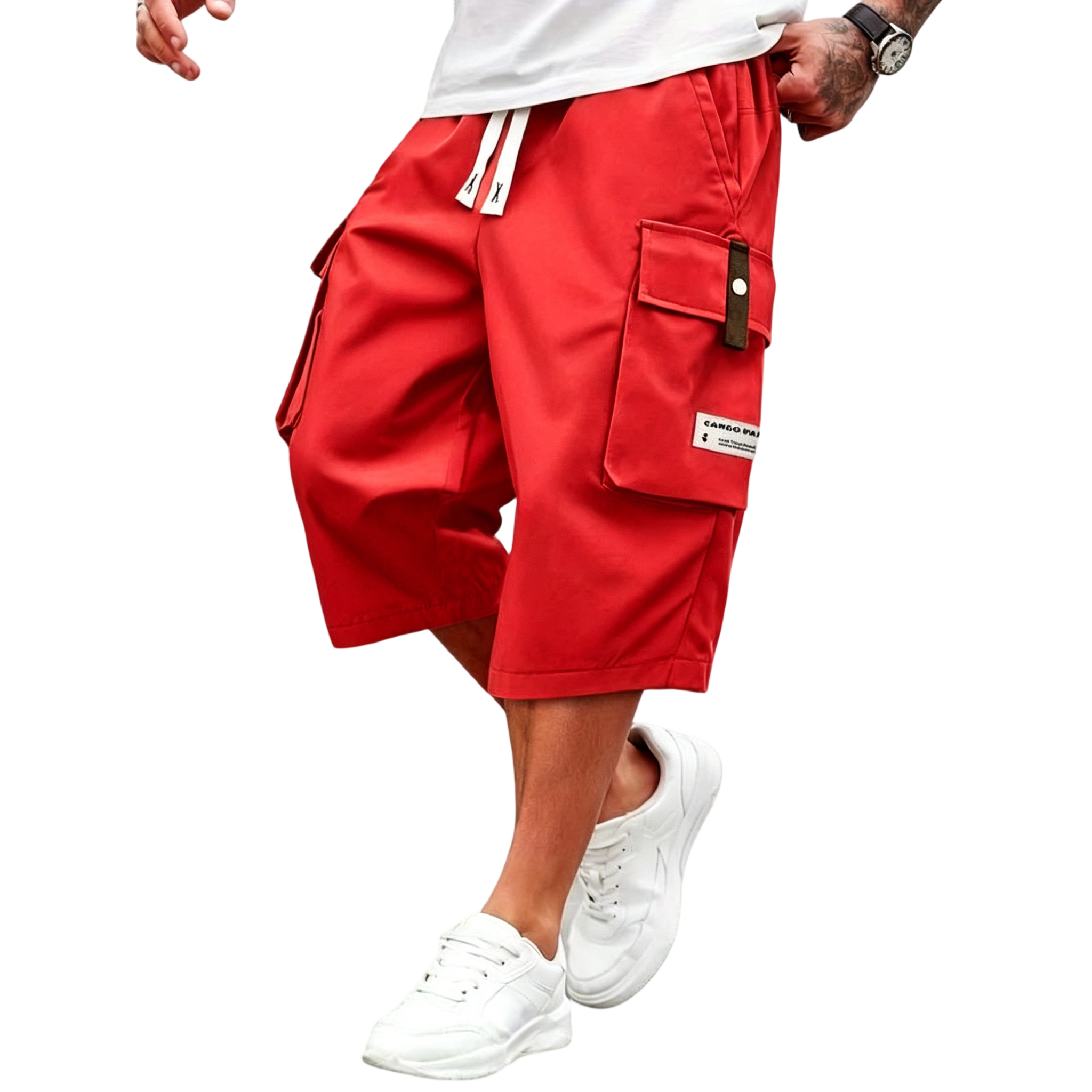 Men's Plus Size Lightweight Cargo Pants