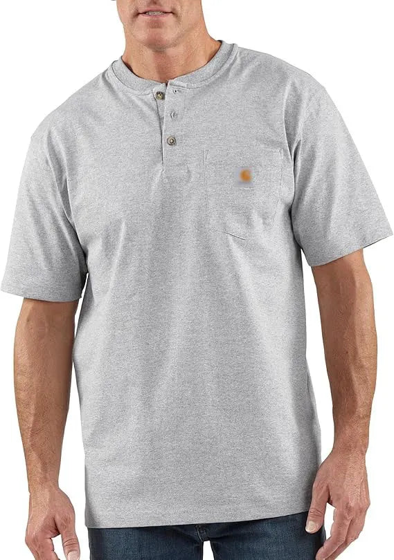 Men's Heavyweight Work Polo with pocket