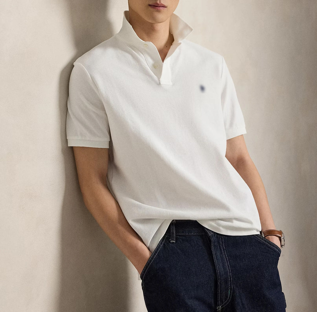 Men's Classic-Fit Mesh Polo Shirt