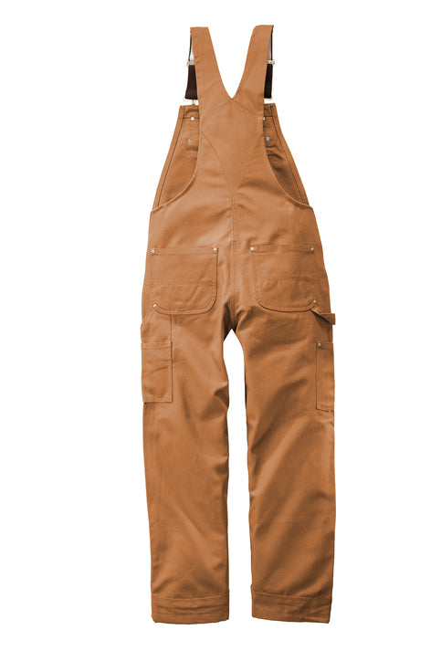 Men's Denim Bib Overalls, Workwear with Adjustable Straps and Convenient Tool Pockets