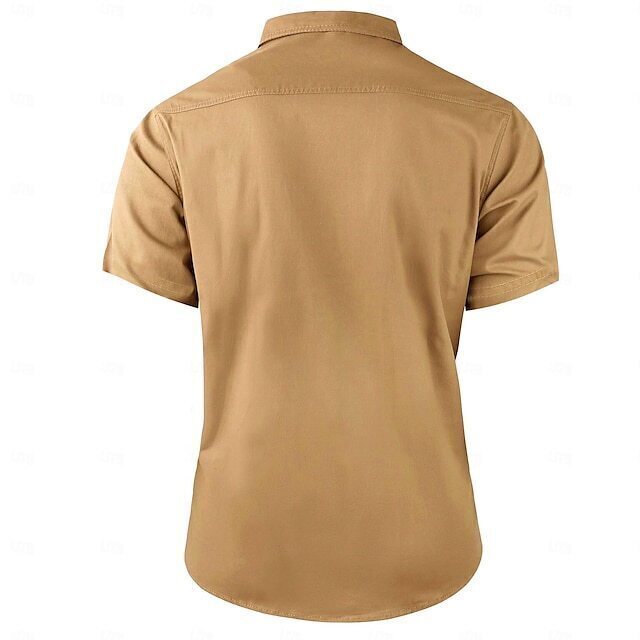 Direct Selling - Cow pattern casual men's work shirt short sleeves