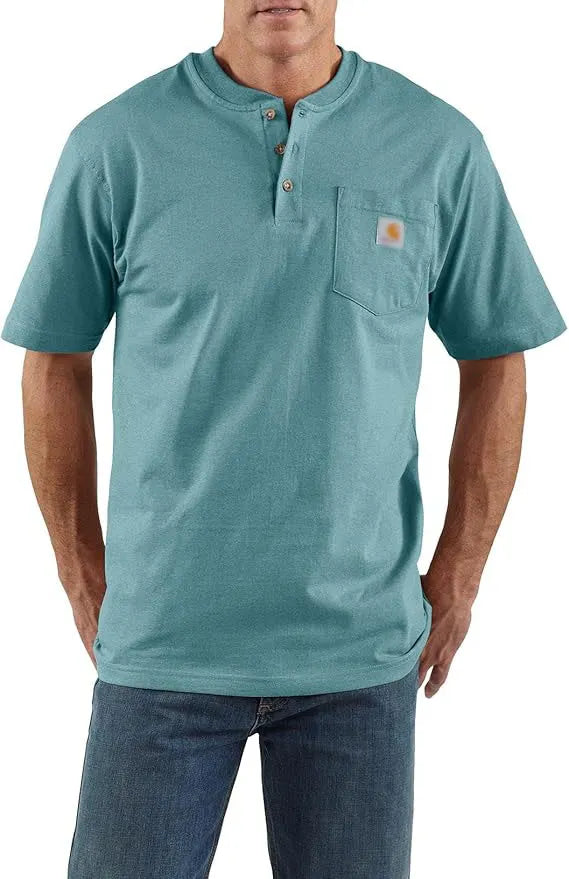 Men's Heavyweight Work Polo with pocket